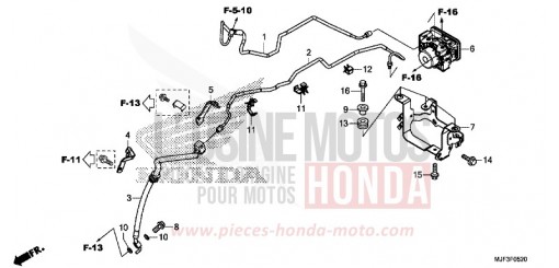 ABS MODULATOR CTX700AE de 2014
